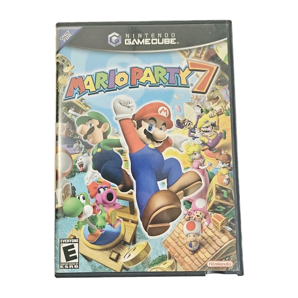 Mario Party 7 Nintendo GameCube Complete CIB + Insert